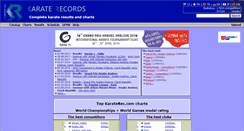Desktop Screenshot of karaterec.com